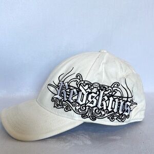 NFL Team Apparel Reebok Washington Redskins Flexfit Baseball Hat Cap L/XL Cream